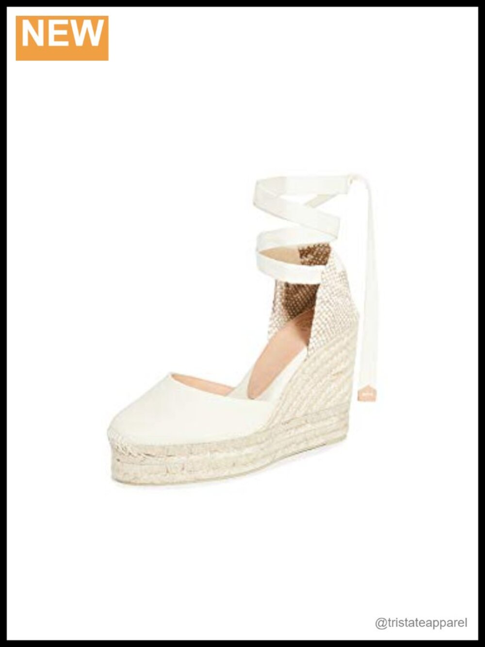 Canvas Wedge Platform Espadrilles Braided Jute Ankle Strap